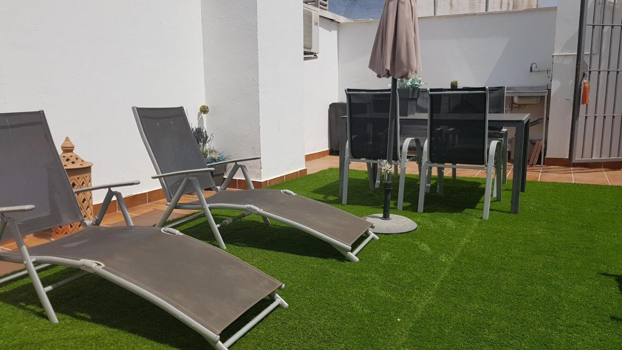Appartement Malaga Centro Terraza Extérieur photo