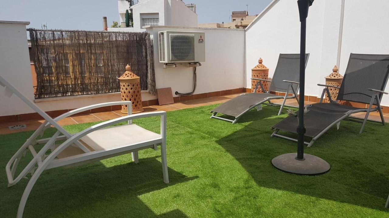 Appartement Malaga Centro Terraza Extérieur photo