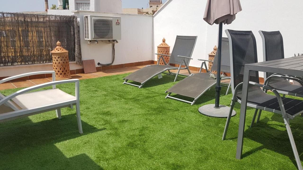 Appartement Malaga Centro Terraza Extérieur photo