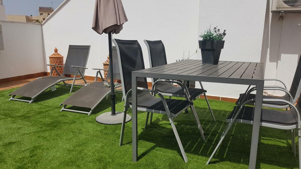 Appartement Malaga Centro Terraza Extérieur photo